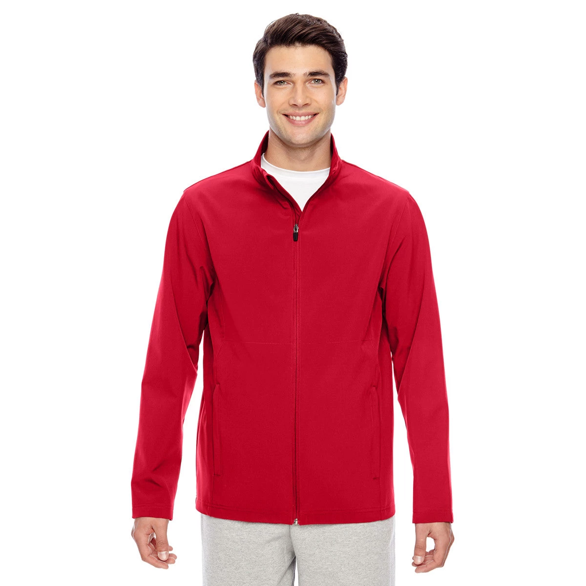 Team 365 Men's Sport Red Leader Soft Shell Jacket - Image 2