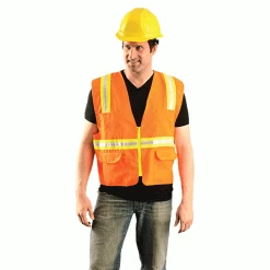 OccuNomix Men's Orange Classic Solid Two-Tone Surveyor