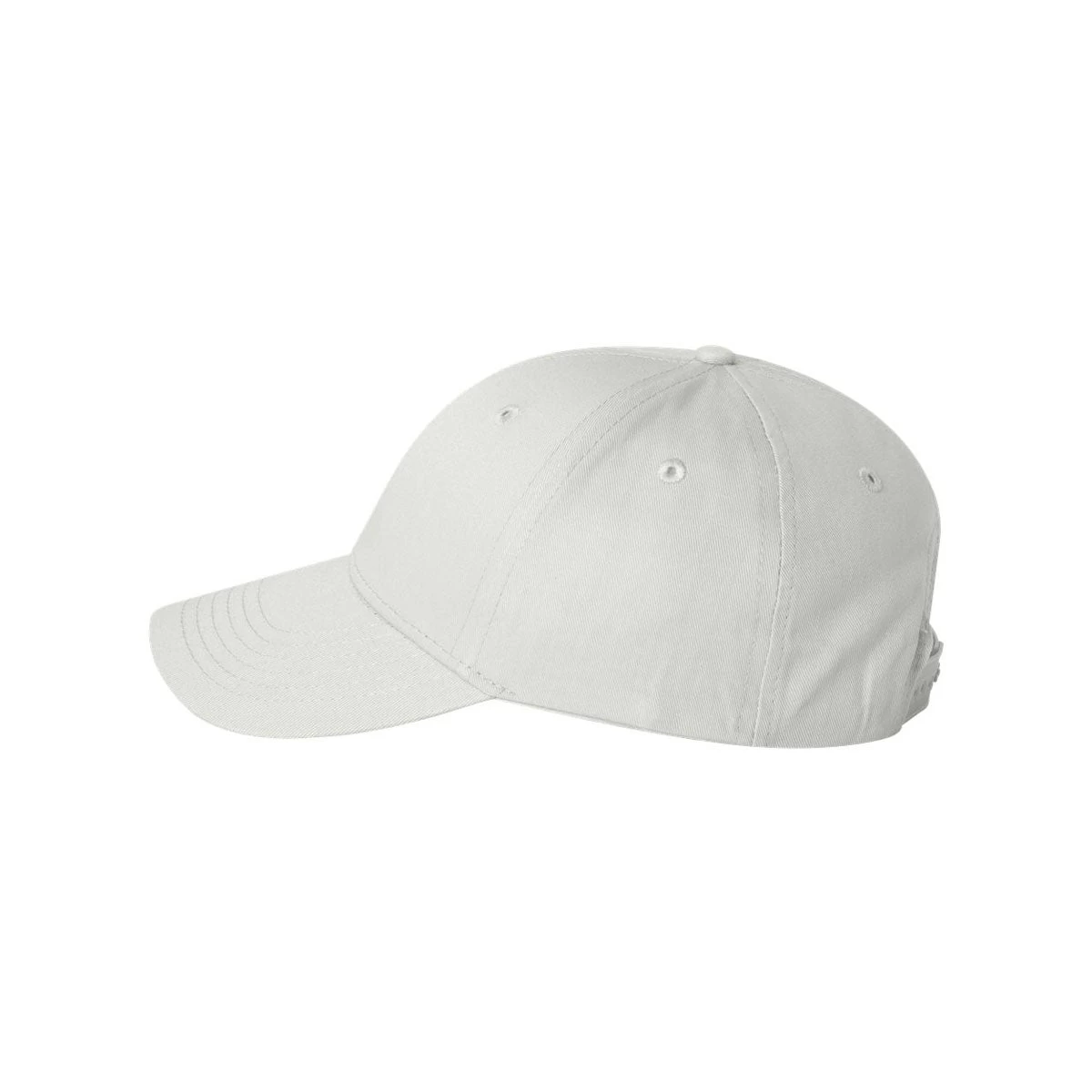Valucap White Twill Cap - Image 3